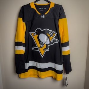 Authentic Adidas Pittsburgh Penguins Jersey - Size 60 4XL